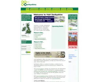 Visitderbyshire.co.uk(Visit Derbyshire) Screenshot