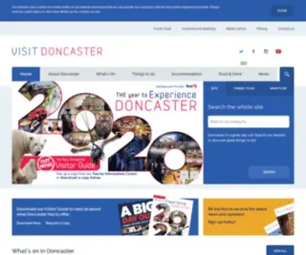 Visitdoncaster.com(Visit Doncaster) Screenshot