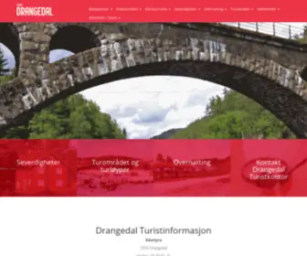 Visitdrangedal.no(Velkommen til Gautefall og Drangedal) Screenshot
