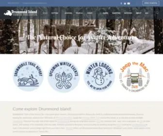 Visitdrummondisland.com(Drummond Island Tourism Association) Screenshot