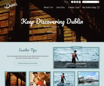 Visitdublin.com(What's On and Things to Do in Dublin) Screenshot