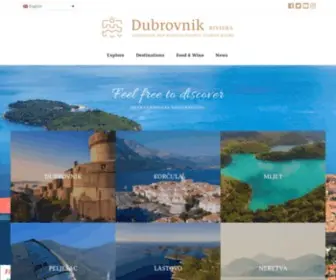 Visitdubrovnik.hr(Visit Dubrovnik) Screenshot