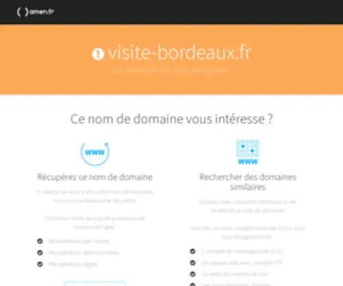 Visite-Bordeaux.fr(Visite Bordeaux) Screenshot