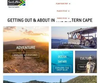 Visiteasterncape.co.za(Visit Eastern Cape) Screenshot