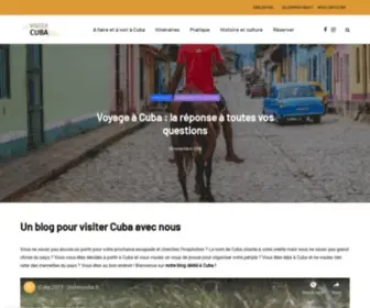 Visiter-Cuba.fr(Visiter Cuba : tout ce qu'il faut savoir pour votre séjour à Cuba) Screenshot