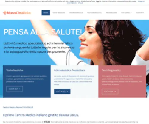 Visitespecialistiche.com(Centro Medico Nuova Città Onlus) Screenshot