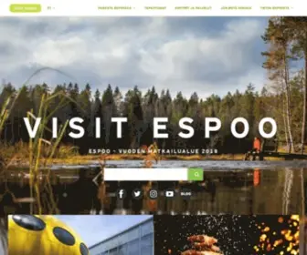 Visitespoo.fi(Elämyksiä Espoossa) Screenshot