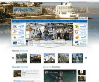 Visitevinadelmar.cl(Viña del mar) Screenshot