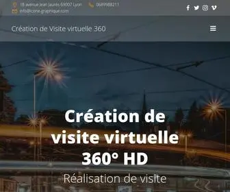 Visitevirtuelle-360.com(Création de Visite virtuelle 360) Screenshot