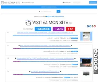 Visitezmonsite.com(VISITEZ MON SITE) Screenshot