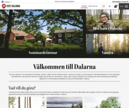 Visitfalunborlange.se(Visit Dalarna) Screenshot