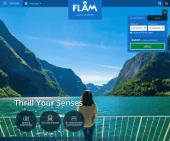 Visitflam.com(Norway's best AS) Screenshot