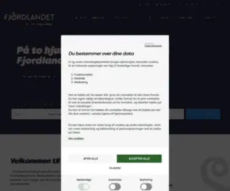 Visitfrederikssund.dk(Visit Fjordlandet) Screenshot