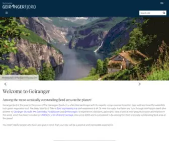 Visitgeirangerfjord.com(Reise) Screenshot