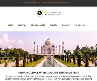 Visitgoldentriangletrip.com(Visit Golden Triangle Trip) Screenshot