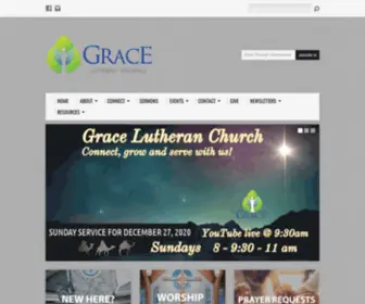 Visitgrace.org(Grace Lutheran Church Knoxville) Screenshot