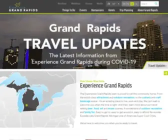 Visitgrandrapids.org(Grand Rapids Hotels) Screenshot