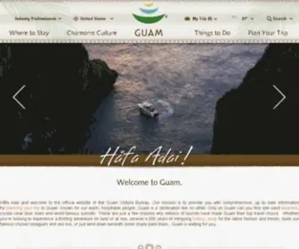 Visitguam.com(Guam Tourism) Screenshot