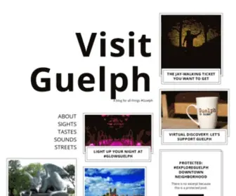 Visitguelph.blog(A blog for all things #Guelph) Screenshot