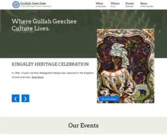 Visitgullahgeechee.com(Gullah Geechee Cultural Heritage Corridor Commission) Screenshot