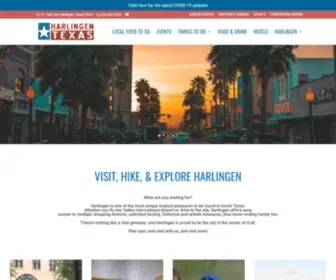 Visitharlingentexas.com(Visit Harlingen) Screenshot