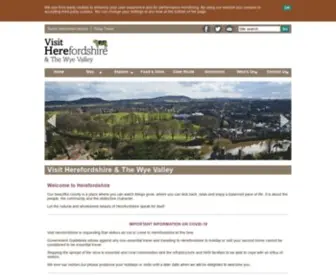 Visitherefordshire.co.uk(Visit Herefordshire) Screenshot