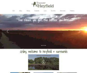 Visitheyfield.com.au(Discover Heyfield) Screenshot