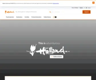 Visitholland.com(Holland) Screenshot