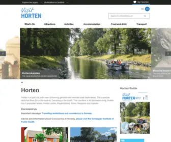 Visithorten.com(Visithorten) Screenshot