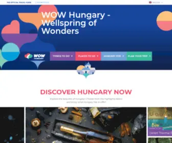 Visithungary.com(Visit Hungary) Screenshot