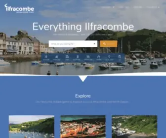 Visitilfracombe.co.uk(Tourist information for the area of Ilfracombe in North Devon. We run the town directory) Screenshot