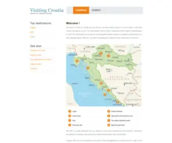 Visitingcroatia.info(Visiting Croatia) Screenshot
