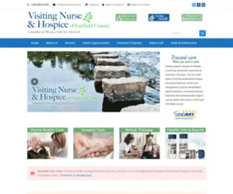 Visitingnurse.net(Bringing Healing and Comfort to Our Community for Over 100 Years) Screenshot