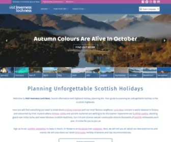 Visitinvernesslochness.com(Visit Inverness Loch Ness) Screenshot