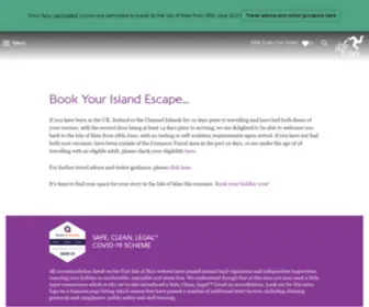 Visitisleofman.com(Book Your Island Escape) Screenshot