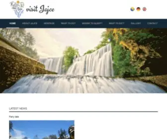 VisitjajCe.com(Visit Jajce) Screenshot