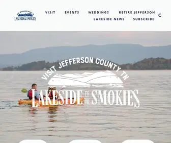 Visitjeffersoncountytn.com(Visit Jefferson County Tennessee) Screenshot