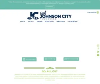 Visitjohnsoncitytn.com(Start Your Adventure) Screenshot