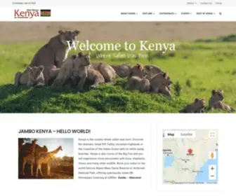 Visitkenya.com(Visit Kenya) Screenshot