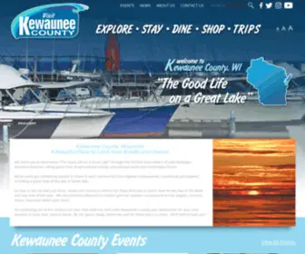 Visitkewauneecounty.com(Visit Kewaunee County) Screenshot