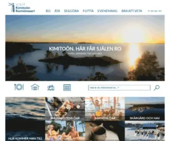 Visitkimitoon.fi(Visit Kimitoön) Screenshot