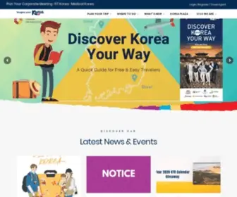 Visitkorea.com.my(Main Home) Screenshot