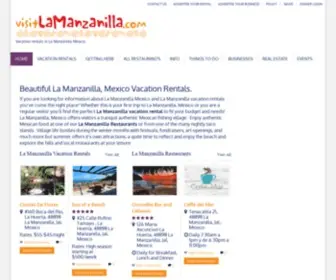 Visitlamanzanilla.com(La manzanilla vacation rentals) Screenshot