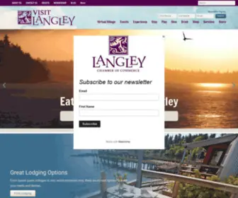 Visitlangley.com(Visit Langley) Screenshot