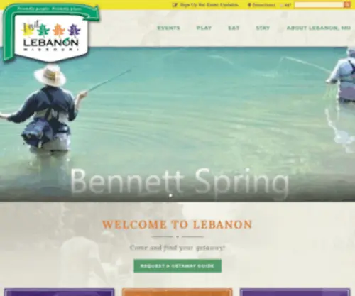 Visitlebanonmo.org(Visit Lebanon Missouri) Screenshot