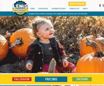 Visitlewisfarms.com(Pumpkin Patch Grand Rapids) Screenshot