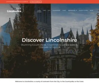Visitlincolnshire.com(Visit Lincolnshire) Screenshot