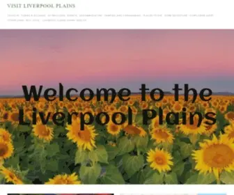 Visitliverpoolplains.com.au(Visit Liverpool Plains) Screenshot