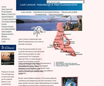 Visitlochlomond.com(Loch Lomond) Screenshot