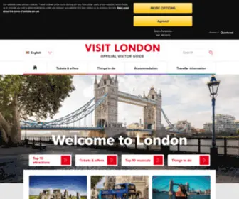 Visitlondon.co.uk(Visitlondon.com Your Official London City Guide) Screenshot